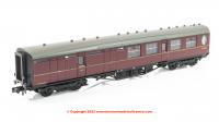 376-277A Graham Farish LNER Thompson Brake Second Corridor Coach number E16859E in BR Maroon livery